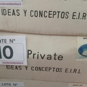 LOTE 010: VANITORIO DE VIDRIO TEMPLADO