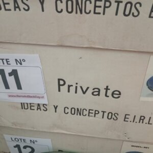 LOTE 011: VANITORIO DE VIDRIO TEMPLADO