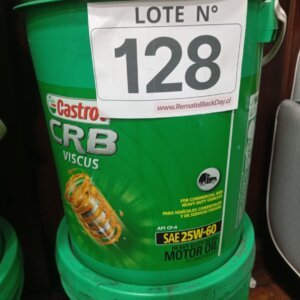 LOTE 128: ACEITE CASTROL CRB VISCUS 25W-60