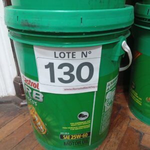 LOTE 130: ACEITE CASTROL CRB VISCUS 25W-60