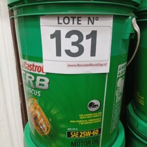 LOTE 131: ACEITE CASTROL CRB VISCUS 25W-60