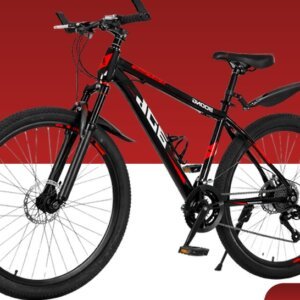 LOTE 133: MONTAIN BIKE ARO 26 FRENOS HIDRAULICOS 21V ACCESORIOS SHIMANO
