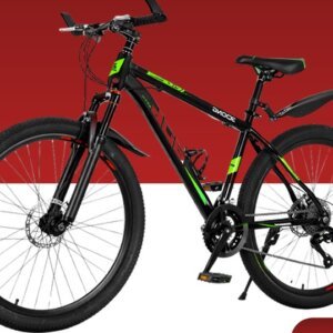 LOTE 134: MONTAIN BIKE ARO 26 FRENOS HIDRAULICOS 21V ACCESORIOS SHIMANO