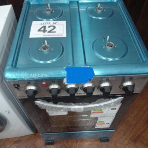 LOTE 042: COCINA SIDELEN 4 PLATOS (Sin Tapa de Vidrio y Quemadores)